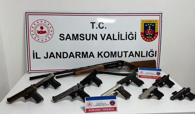 Silahla havaya ateş eden 10 kişi yakalandı