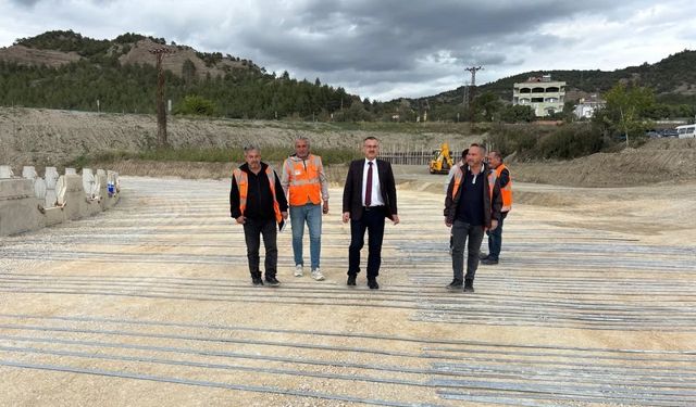 Boyabat Çevre Yolu’nda sona yaklaşılıyor