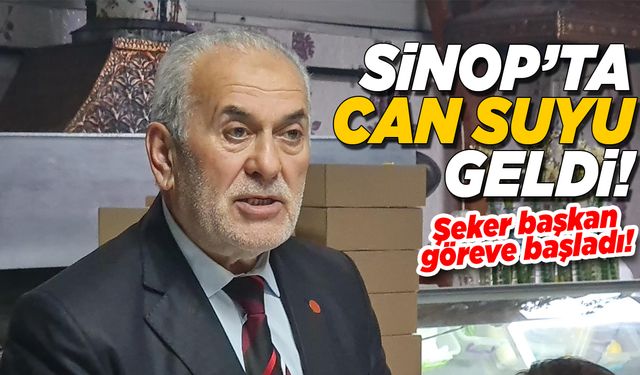Cansuyu Derneği Sinop İl Temsilciliğine Hüseyin Şeker getirildi