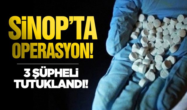 Samsun'da başlayan operasyon Sinop'ta sonuçlandı!