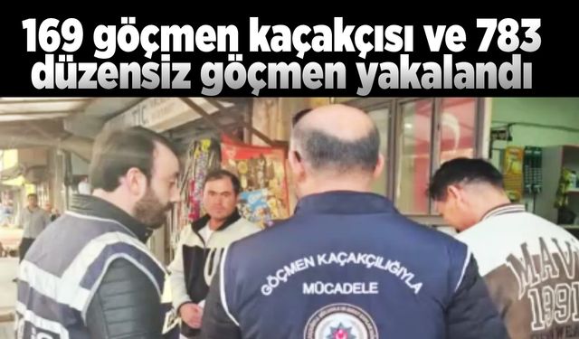 Sinop dahil 81 ilde göçmen kaçakçılığı operasyonu
