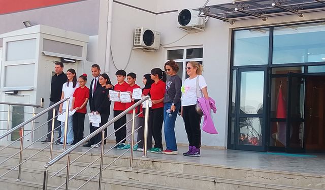 Samsun Atatepe Ortaokulu’nda Filistin Konulu Yarışma Düzenlendi