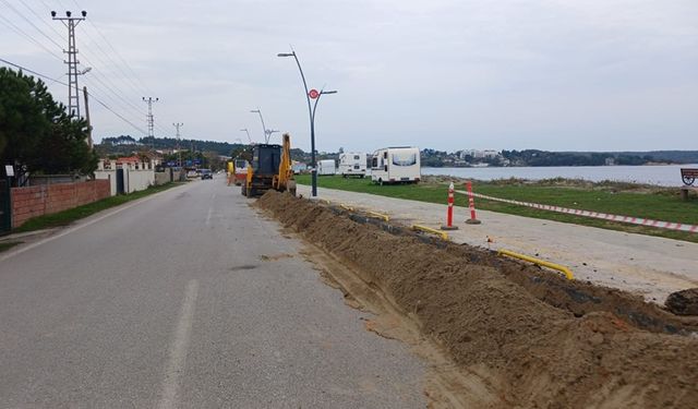 Sinop'un turistik bölgesine doğalgaz geliyor