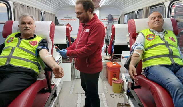 THK Sinop Şubesinden Kızılay’a kan bağışı desteği