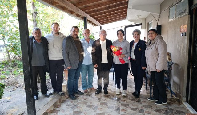 Sinop'ta İYİ Parti'den kadın muhtarlara ziyaret