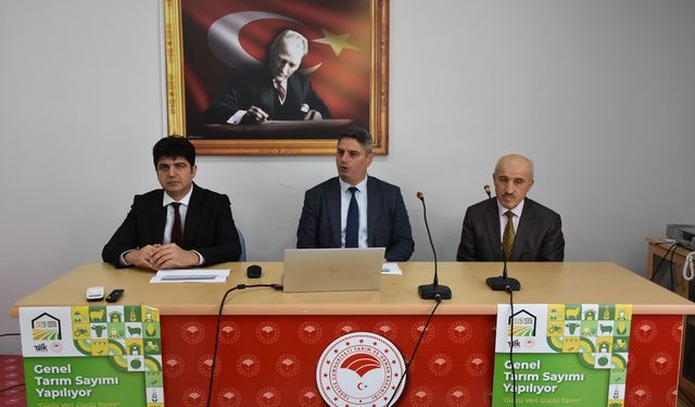 Sinop’ta genel tarım sayımı çalışmaları başladı