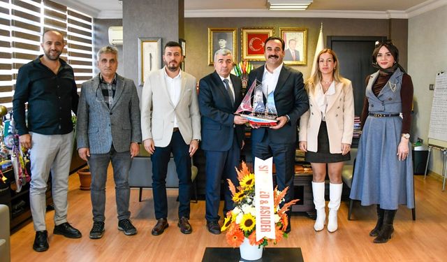 Sinoplular Federasyonundan Mustafa Çelik’e ziyaret