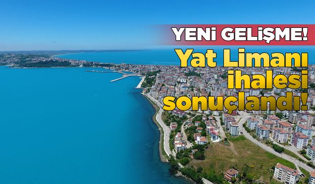 Sinop Kruvaziyer ve Yat Limanı için ihale sonuçlandı