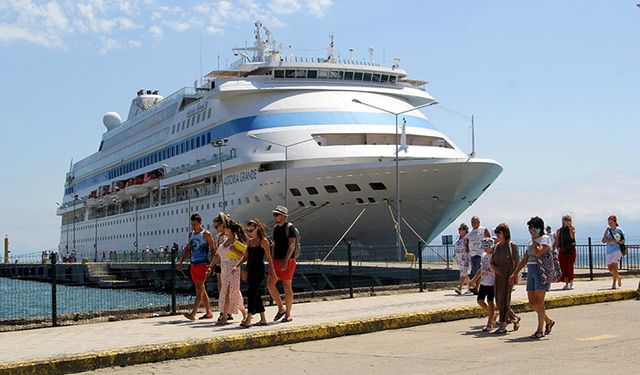 20 bin 887 turist Sinop'tan Samsun'a kaydı