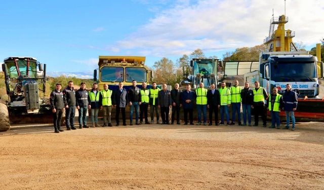 Sinop İl Özel İdaresi kışa hazır