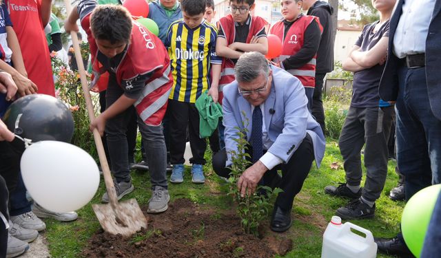 Sinop’ta şehitler anısına fidan dikildi