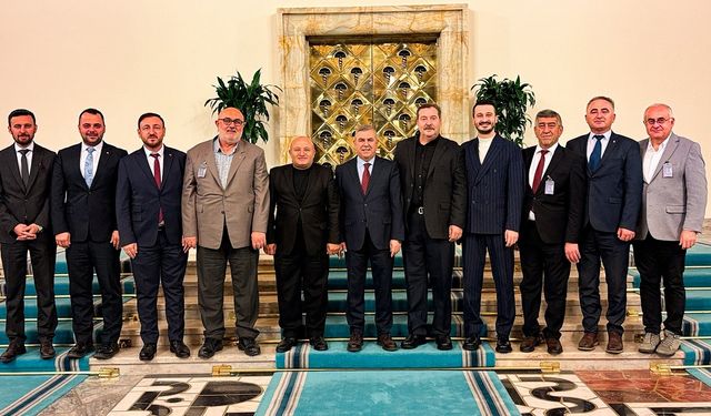 AK Parti Sinop İlçe Başkanları TBMM’ye gitti