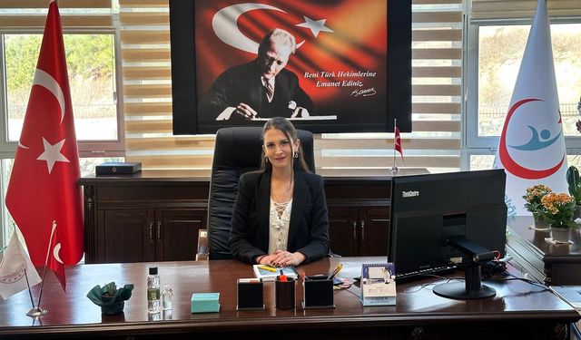 İlçe devlet hastanesine yeni başhekim atandı