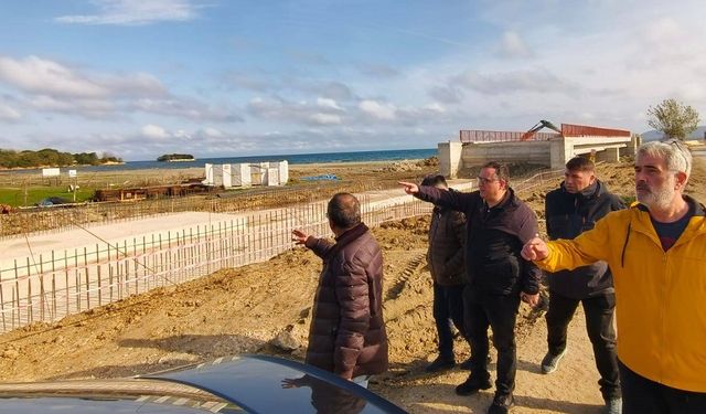 Akliman ve Karasu köprülerindeki çalışmalar incelendi