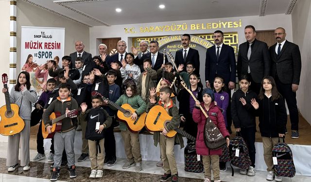 Sinop'ta öğrenciler sanat ve sporla buluşturuluyor