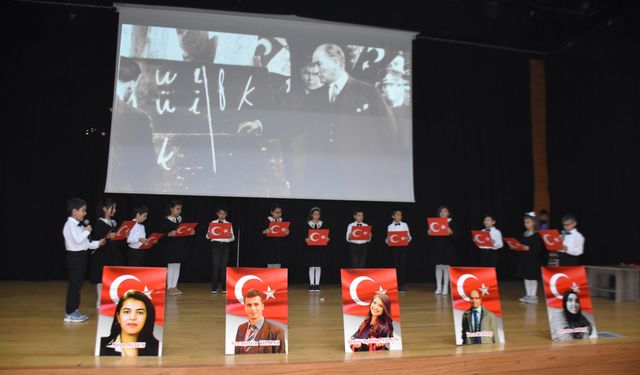 Boyabat'ta, 24 Kasım Öğretmenler Günü kutlandı