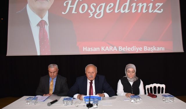 Başkan Hasan Kara, belediye çalışmalarını değerlendirdi