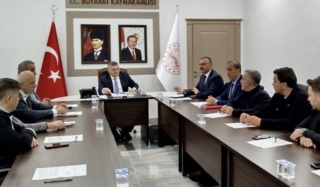Boyabat'ta OSB Müteşebbis Heyeti Toplantısı gerçekleştirildi