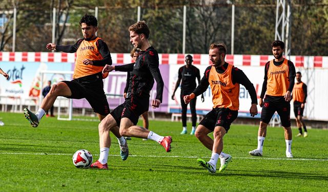 Samsunspor, Beşiktaş maçı hazırlıklarını sürdürdü