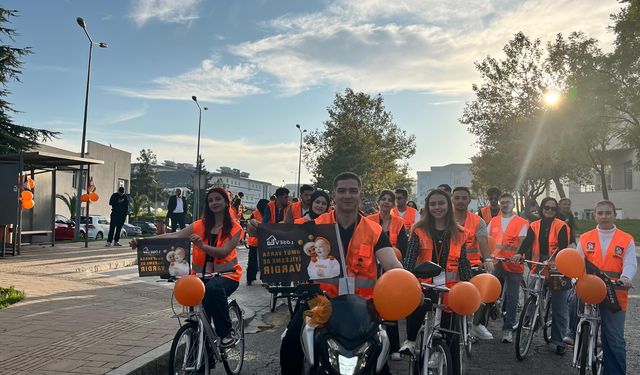 'Umut İçin Sür' etkinliğiyle lösemili çocuklara destek verildi