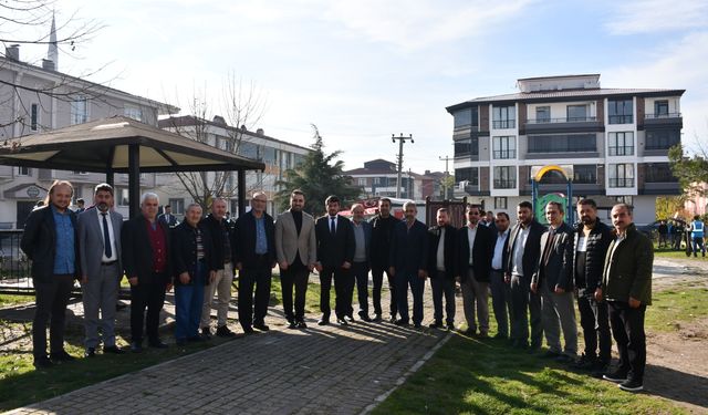 Vezirköprü'de fidan dikim etkinliği