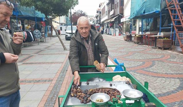 Edirneliler Sinop kestanesini çok seviyor