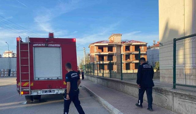 Okulda yangın alarmı paniğe sebep oldu