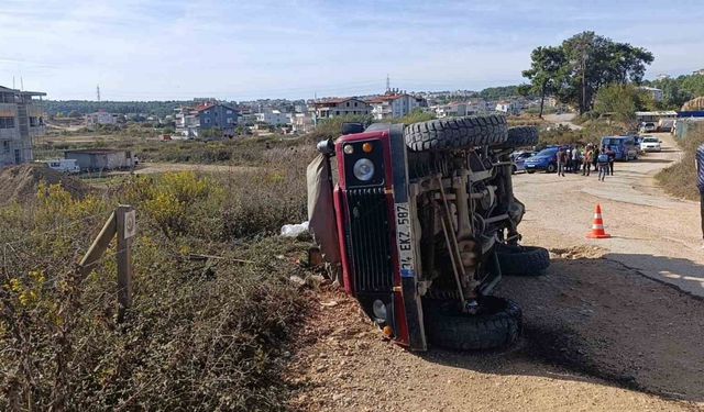 Safari araçları çarpıştı: 11 yaralı