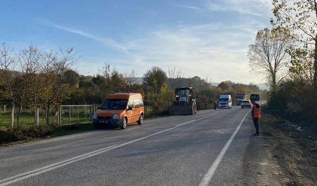 Sinop’ta Karayolları'nın kış hazırlıkları devam ediyor