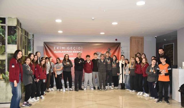 "Uluslararası Bienal Sanat Şöleni"ne yoğun ilgi