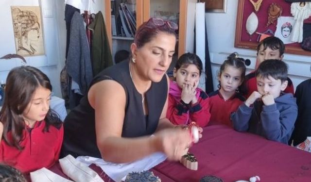 Gerze'de minik eller sanatla buluştu