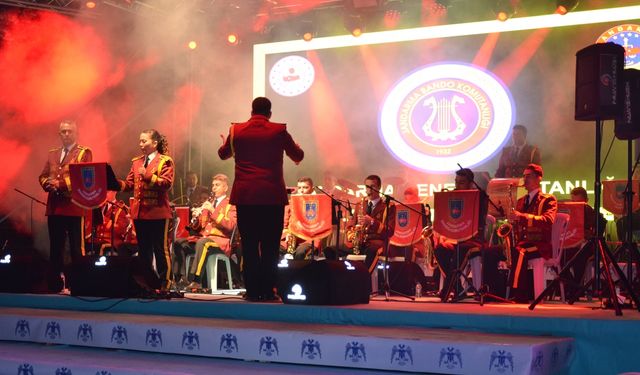 Jandarma Bando Komutanlığı Sinop’ta sahne aldı