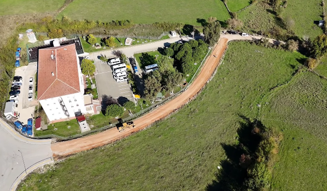 Sinop Belediyesi yol kalitesini artırmak için sahada