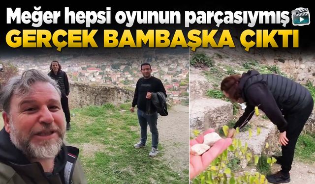 Boyabat Kalesi'nde "9 taş" sırrı!