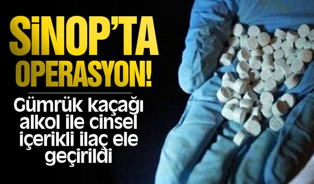 Sinop’ta kaçakçılık operasyonu: 1 şüpheli yakalandı