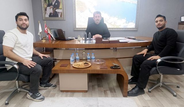 Sinop Diyojen Spor Kulübü’nden TSO’ya ziyaret