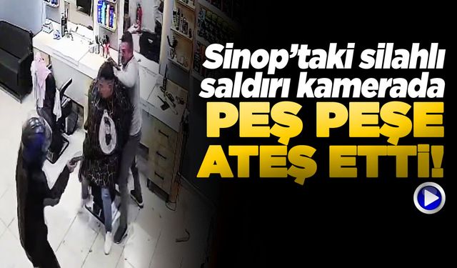 Silahlı saldırının görüntüleri ortaya çıktı!