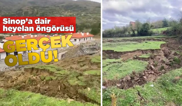 Sinop’ta yaşanan heyelan 3 yıl önce öngörülmüştü