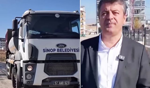 Sinop’tan Adıyaman’a dost eli
