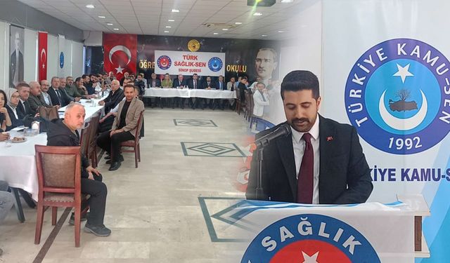 Sinop Türk Sağlık-Sen’de genel kurul heyecanı