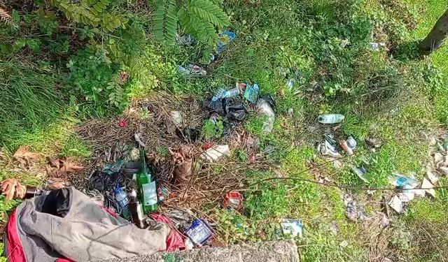 Erfelek’te çevre kirliliği tepki çekiyor