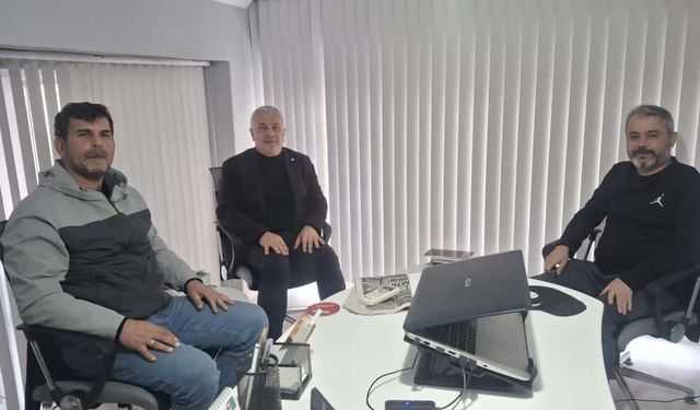 Sinop Esnaf Odası Başkanı Gündoğdu’dan Vitrinhaber’e ziyaret