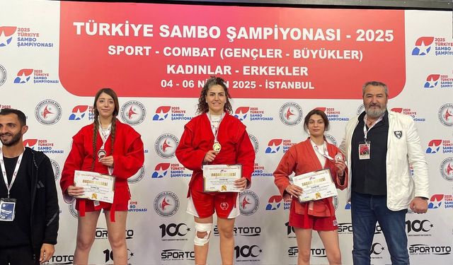 Sinoplu sambo sporcusunun hedefi dünya şampiyonluğu