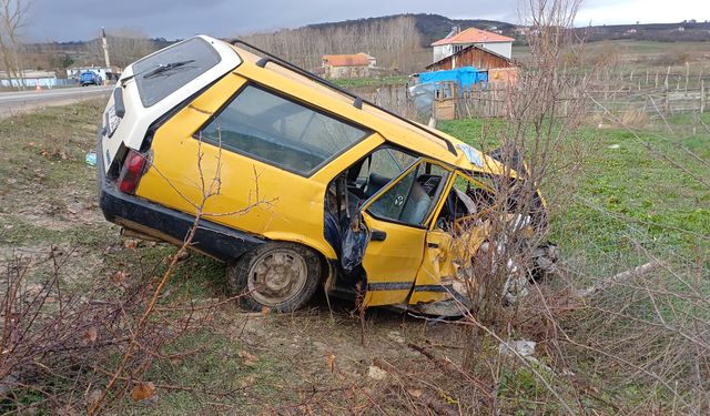 Trafik kazasında 2'si çocuk 6 kişi yaralandı