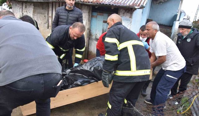 Ev yangınında 1  kişi öldü