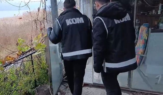Evini alkol imalathanesine çeviren şahıs yakalandı
