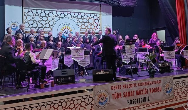 Gerze halkı Türk Sanat Müziği konserinde buluştu