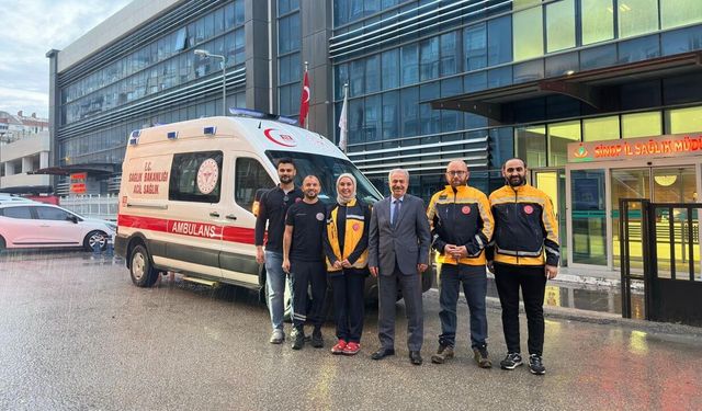 Sinop’ta ambulans filosu güçleniyor