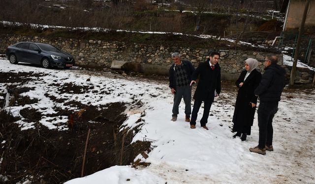 Gümüşhacıköy Kaymakamı Güneş köyleri ziyaret etti