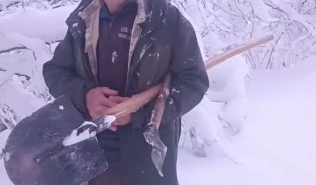 Çobanın yardım çağrısıyla valilik harkete geçti